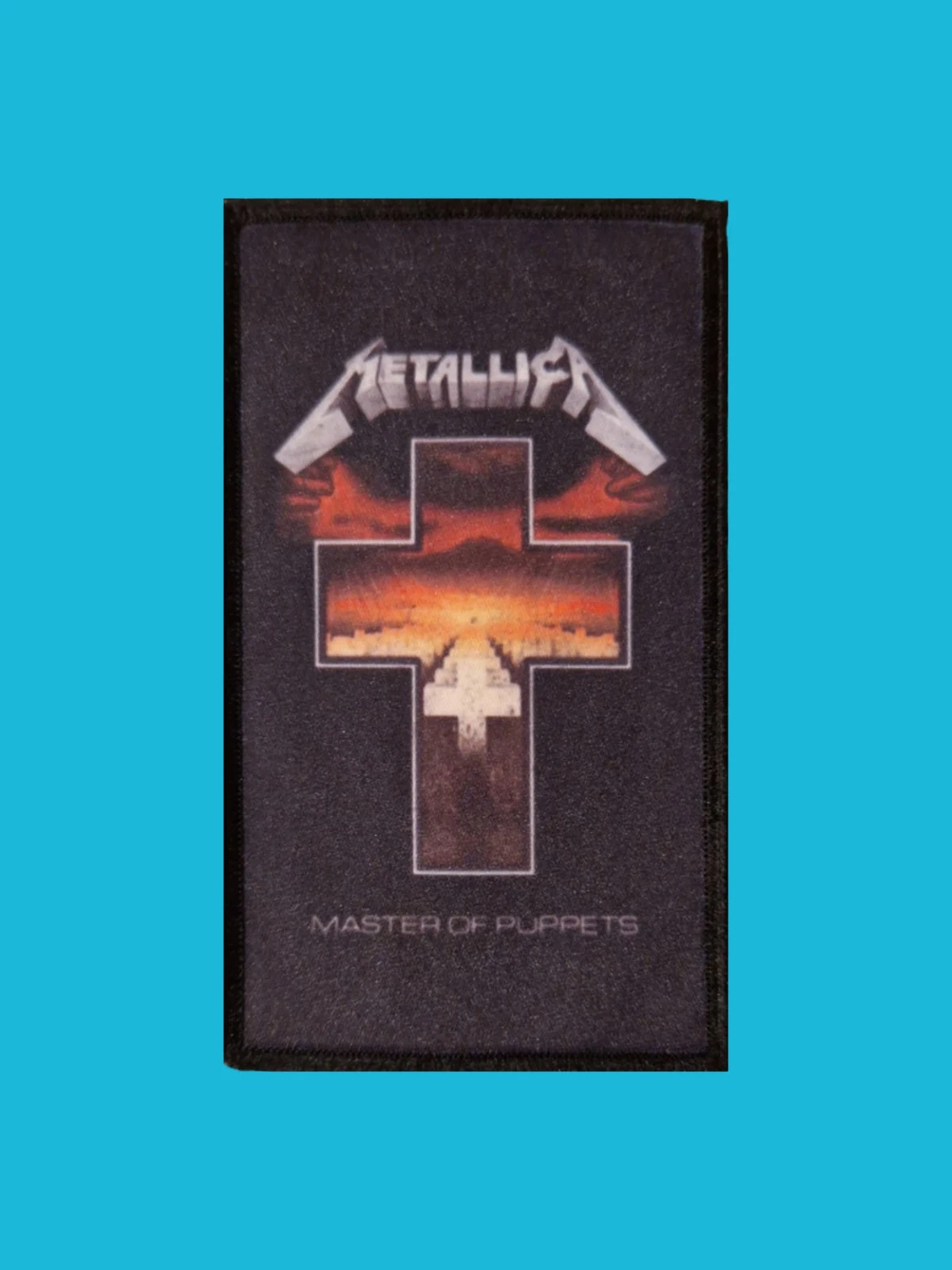 Patch Metallica - Master of Puppets - Imprimé - Rectangle de 6 x 10 centimètres